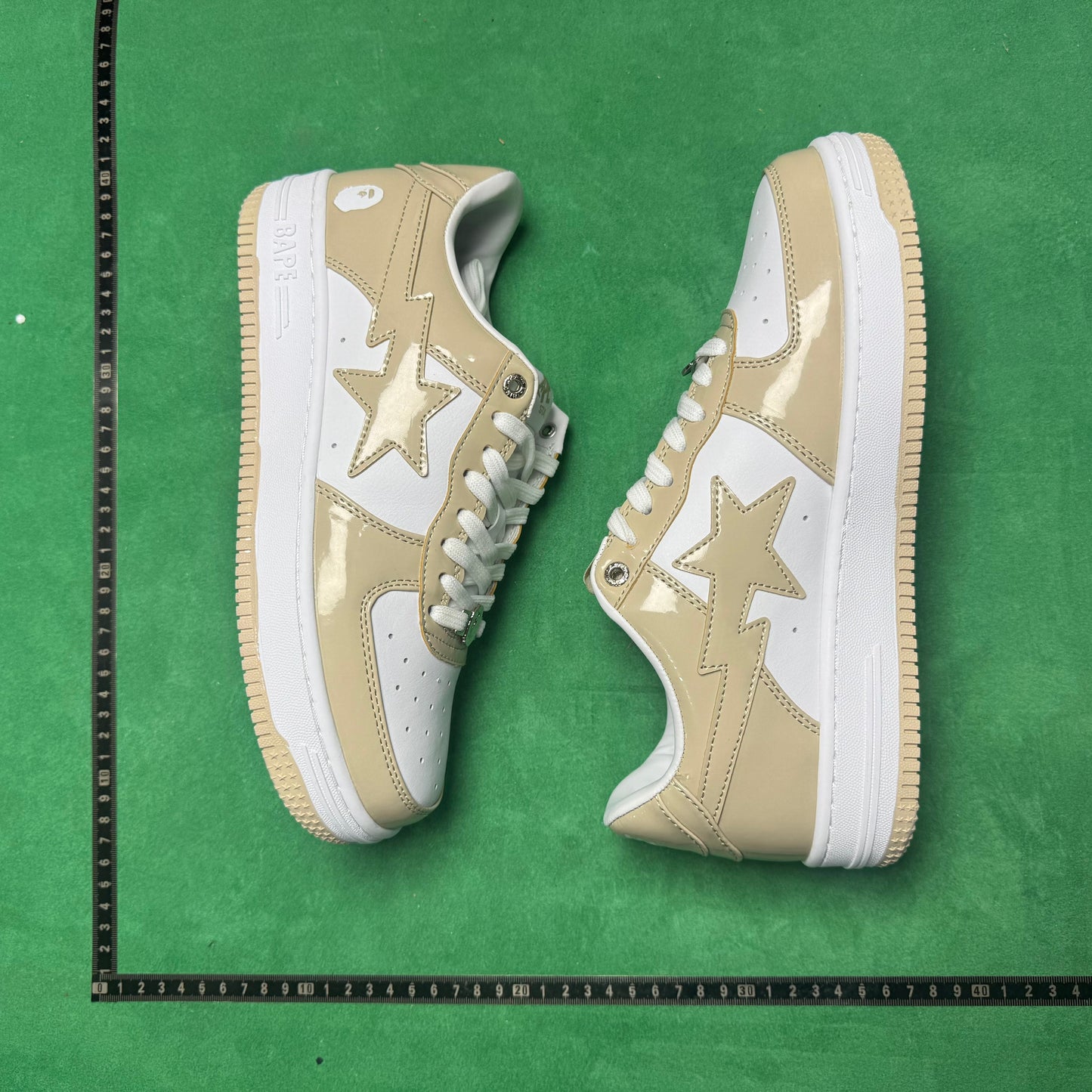 Bape STA Low Creme