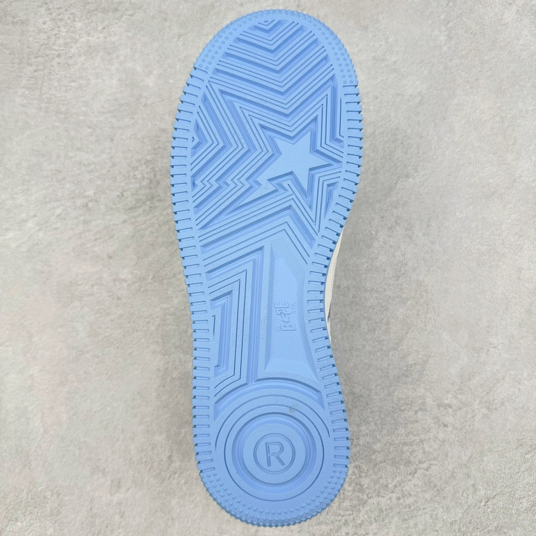Bape STA Low Medicom Toy Bearbrick Camo Blue