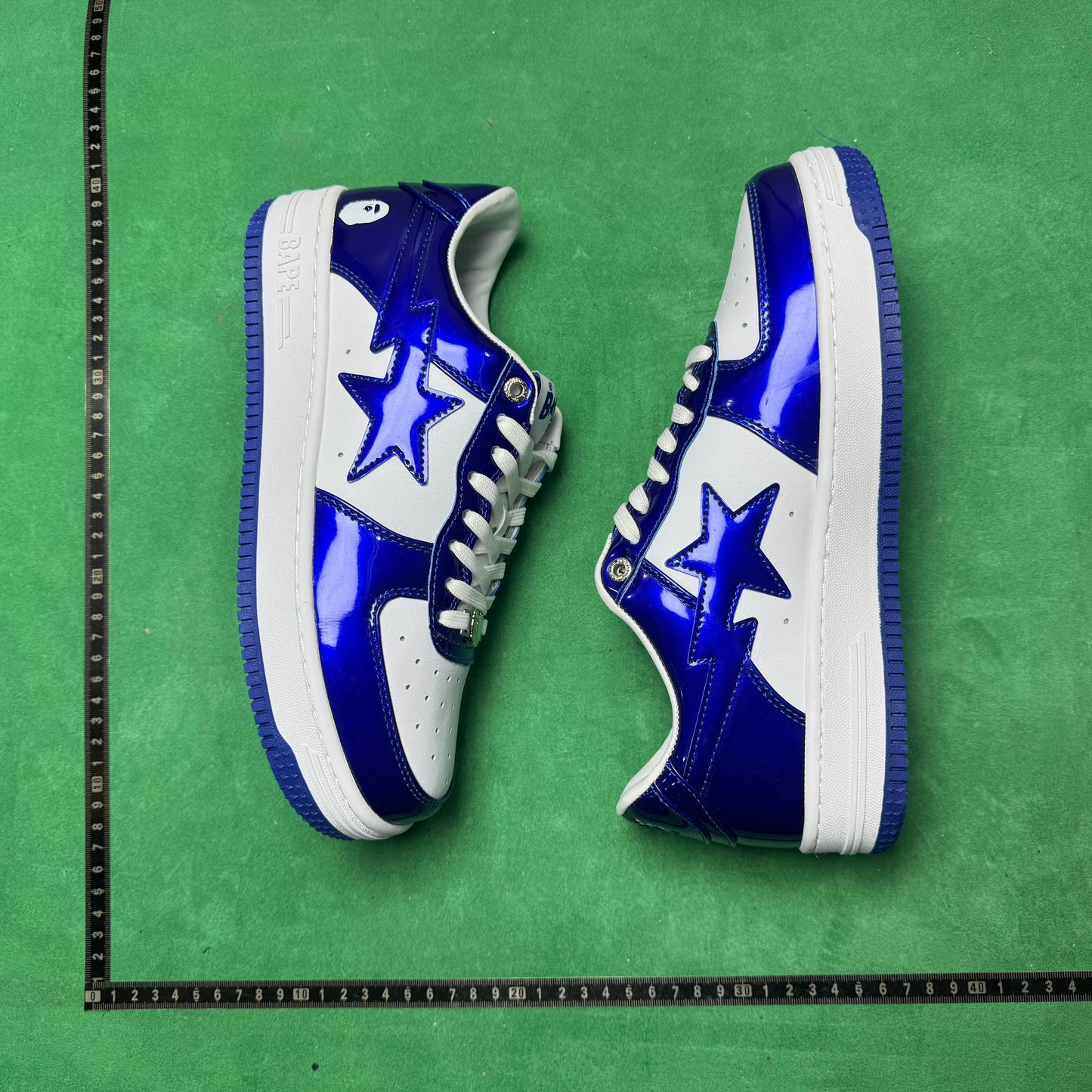 Bape STA Low Blue and White