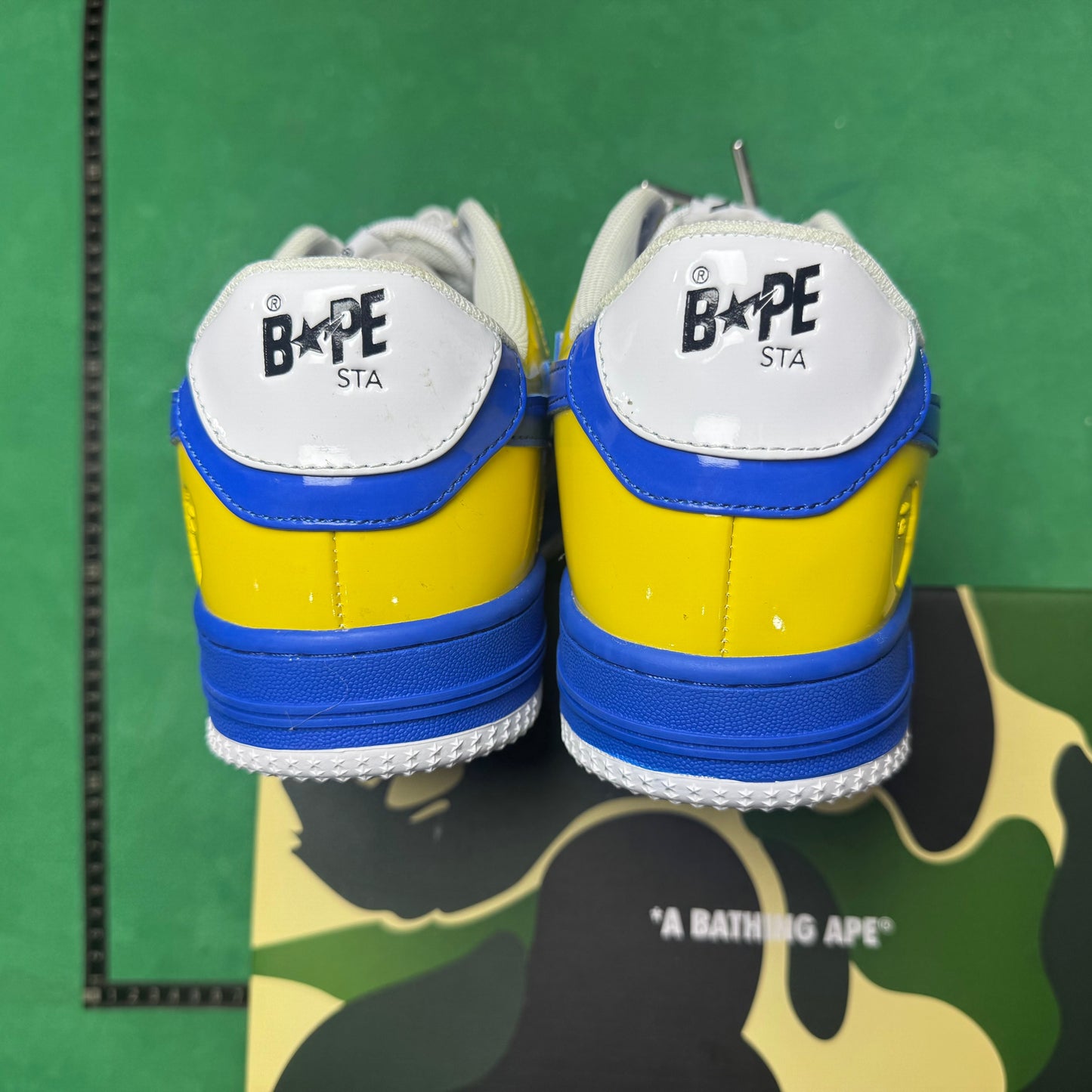 Bape STA Low Yellow and Blue