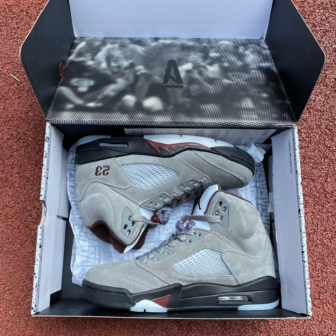 AJ 5 A Ma Maniére Light Bone