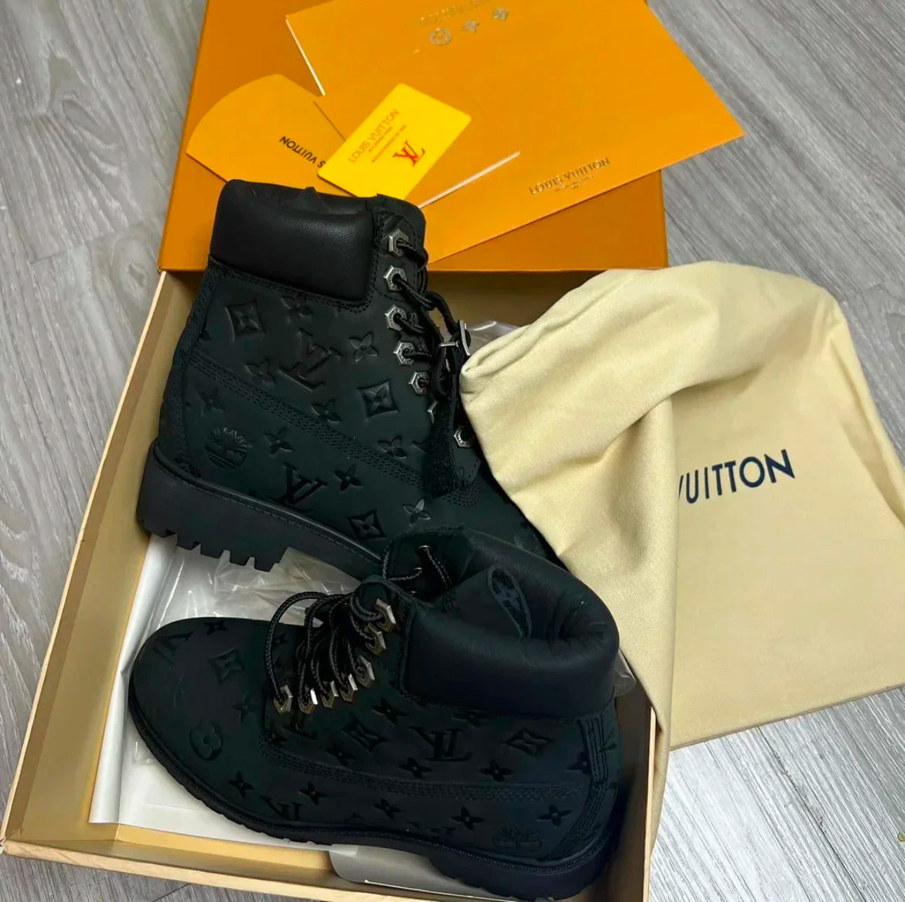 Timberland x LV Black