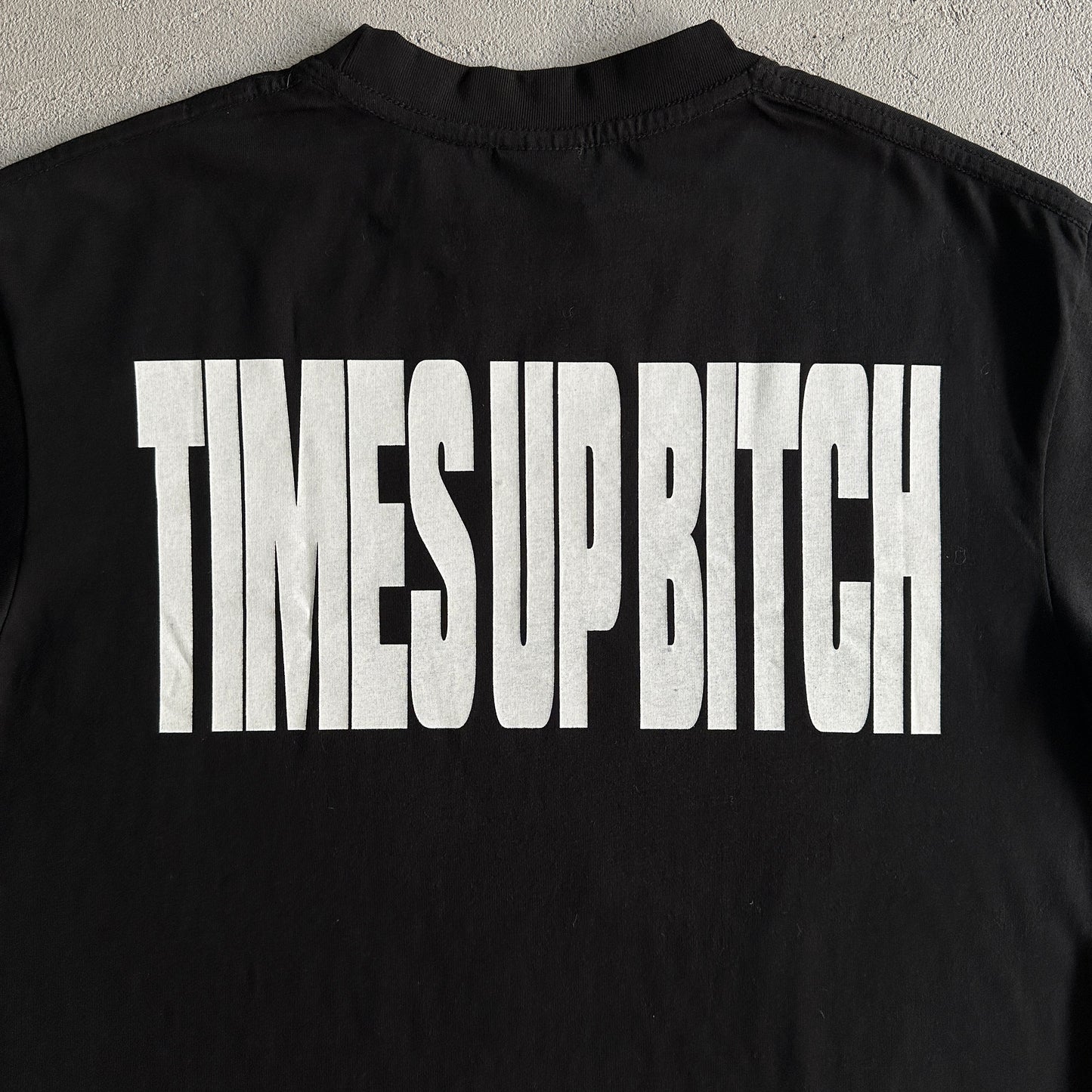 OG Timebomb Tee Times Up Bitch T Shirt-black