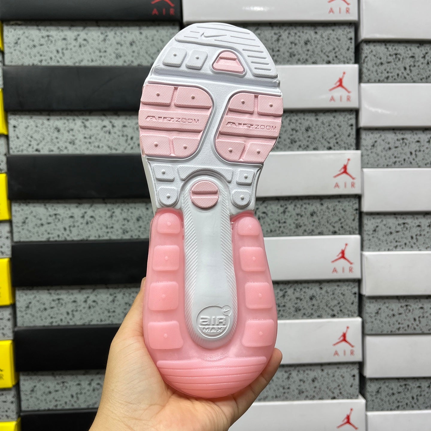Air Max 270 Premium White Pink Foam