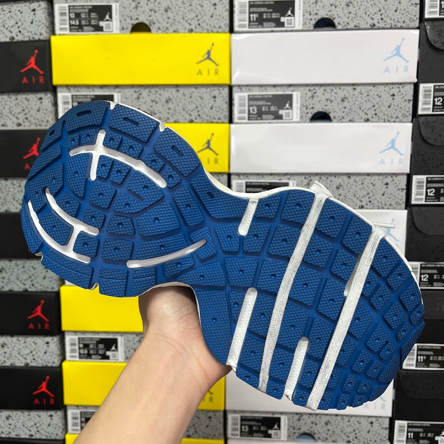 BLG 3XL Grey/White/Blue