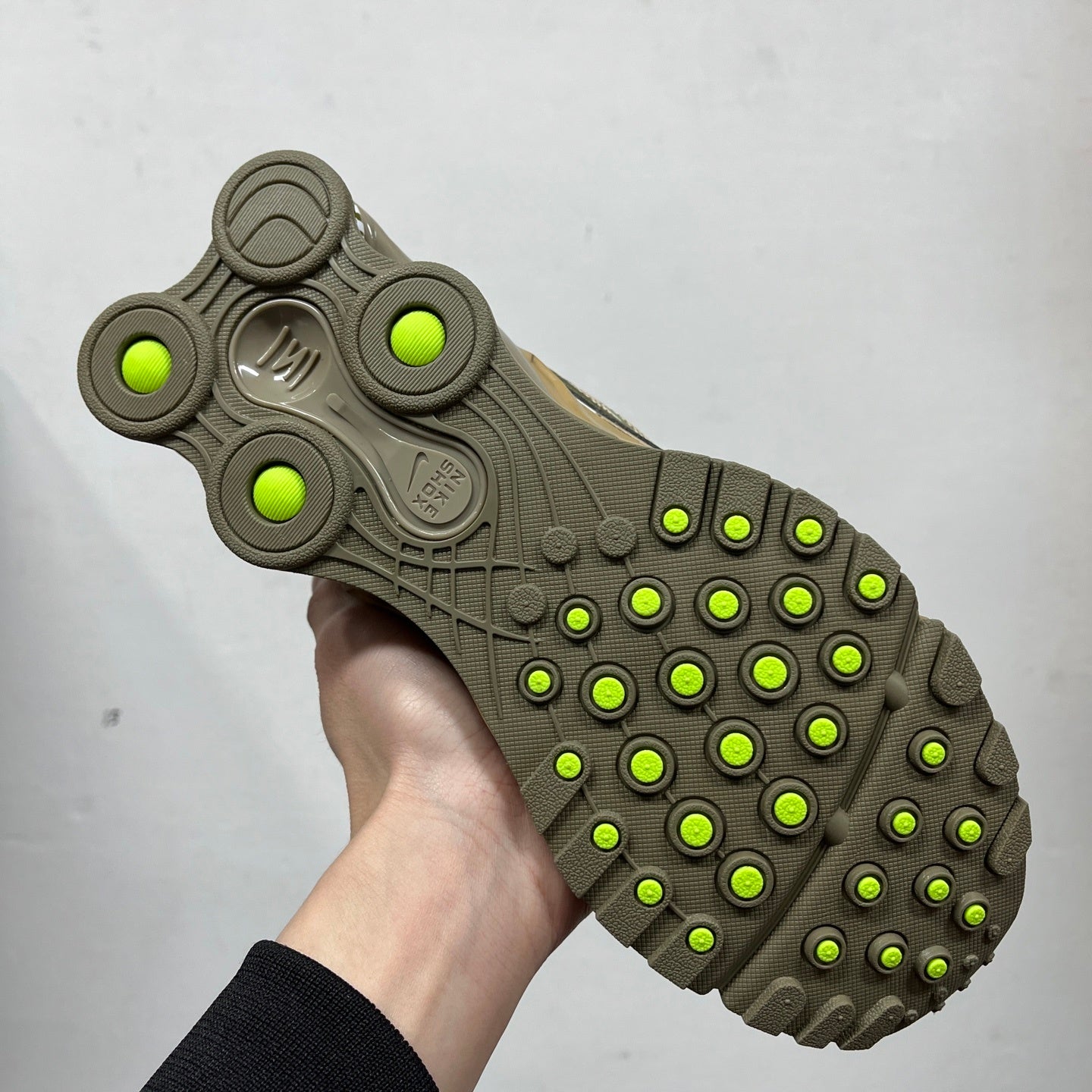 Aware Shox x Sup Brown Green