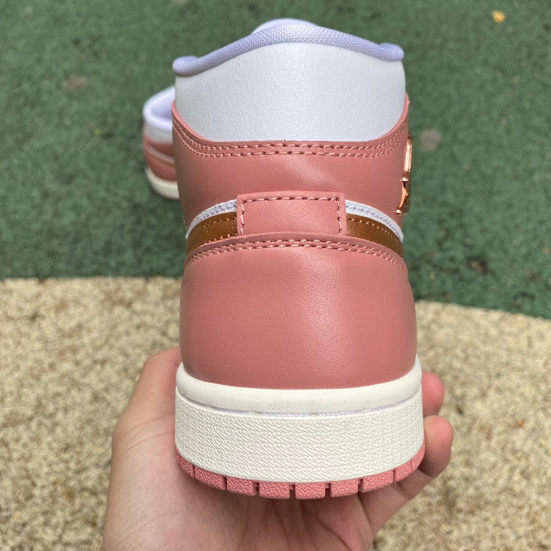 AJ1 MID Red Stardust