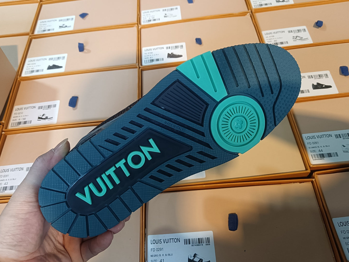 Trainer Crystal Blue