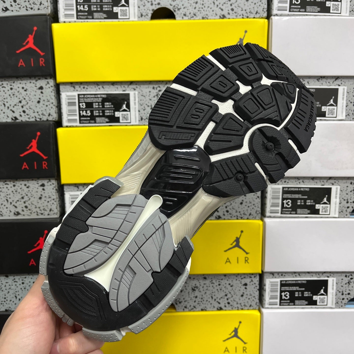 BLG Runner White/Grey/Black
