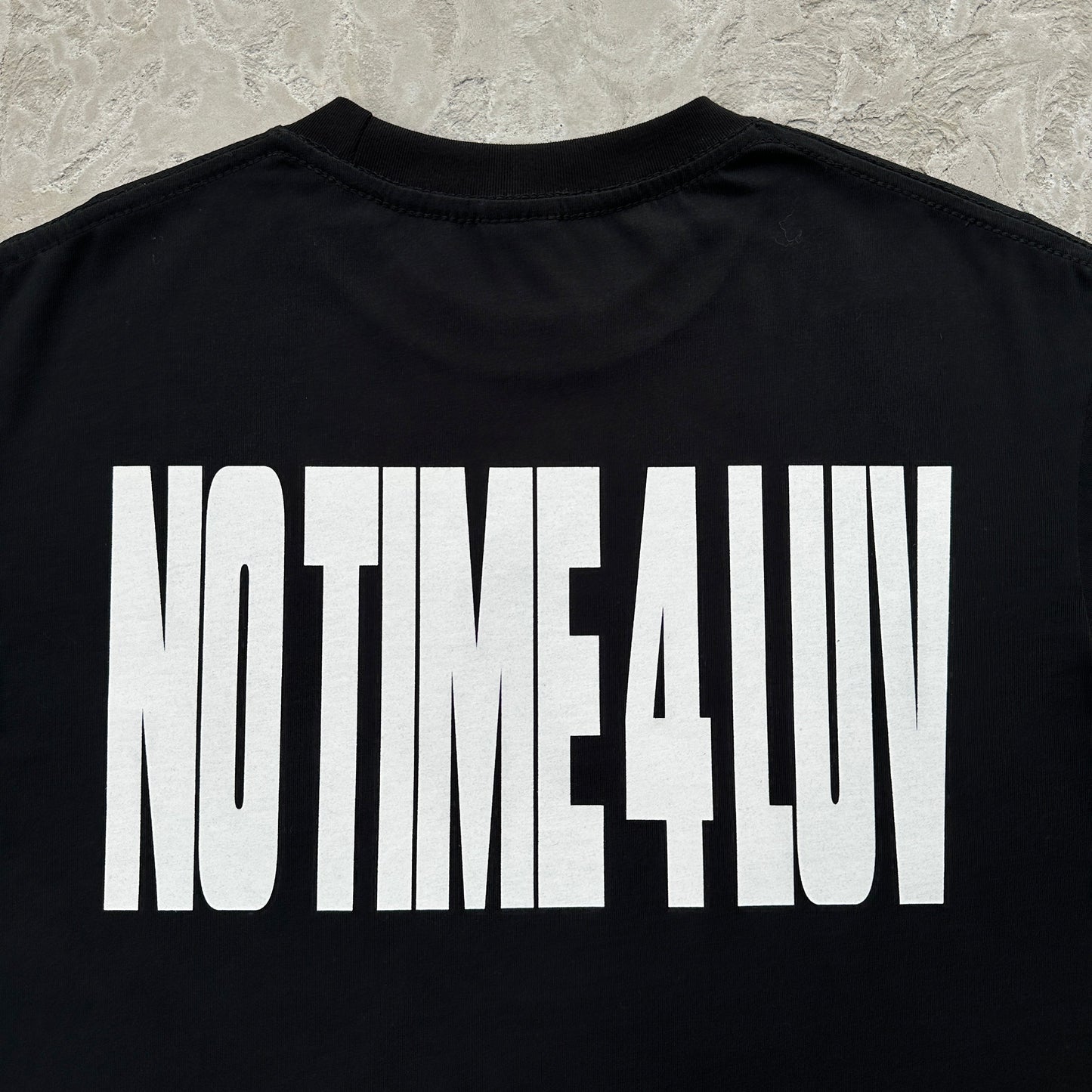 No time 4 luv tee-black