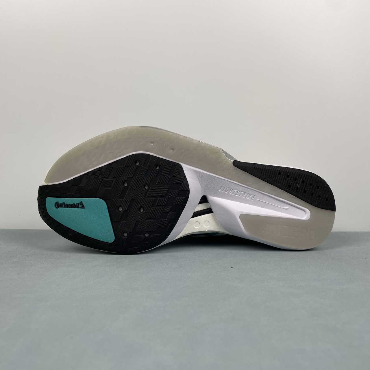 Adizero Boston 13 White Cyan Black