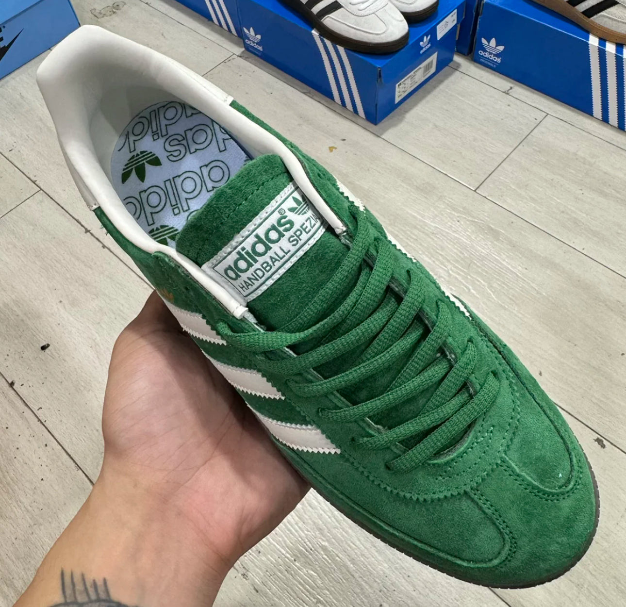 AD Spez Green and White
