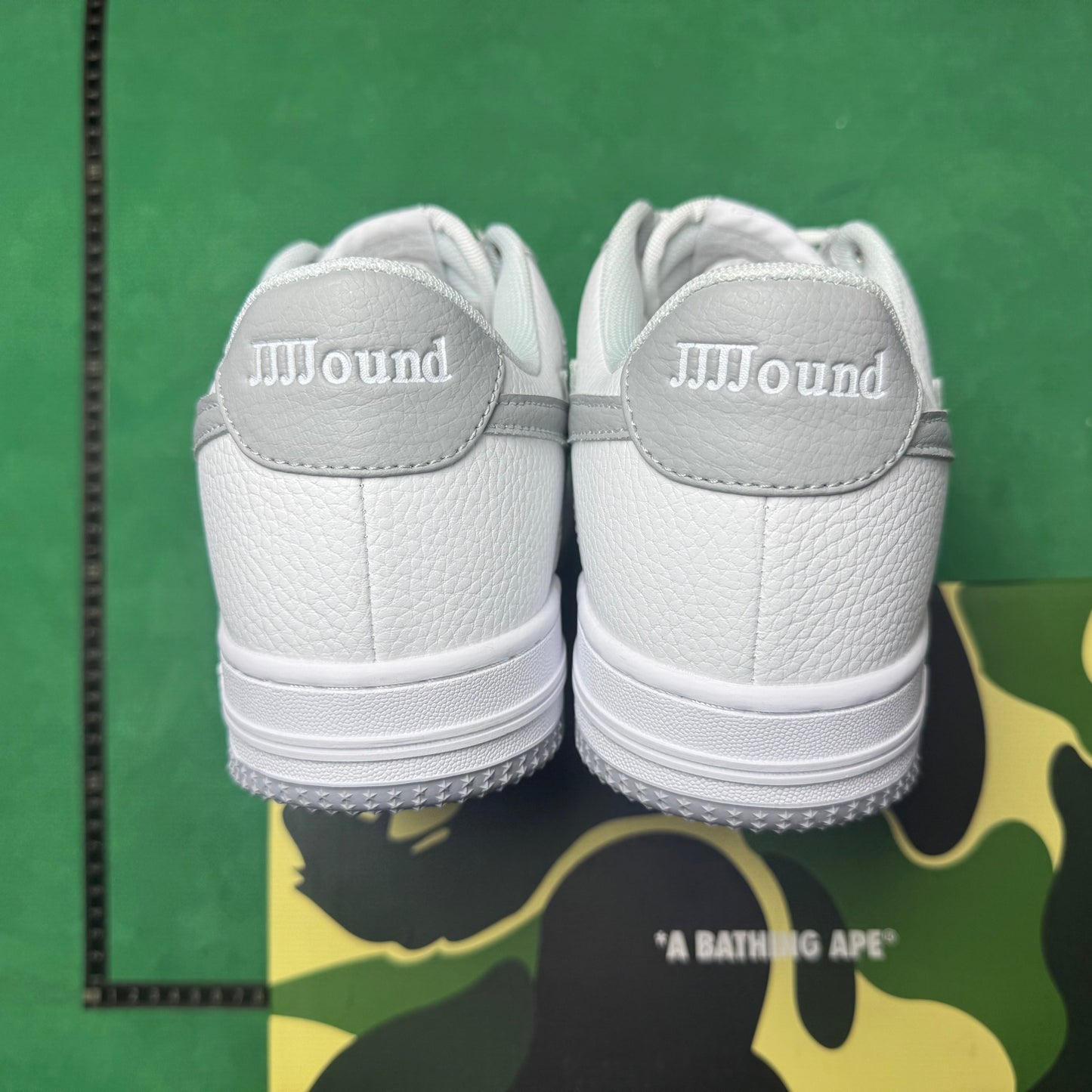 Bape STA Low JJJJOUND White and Grey