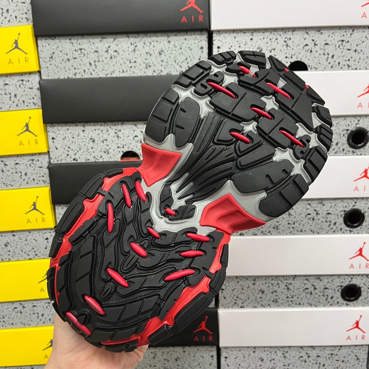 BLG 6XL Grey/Black/Red