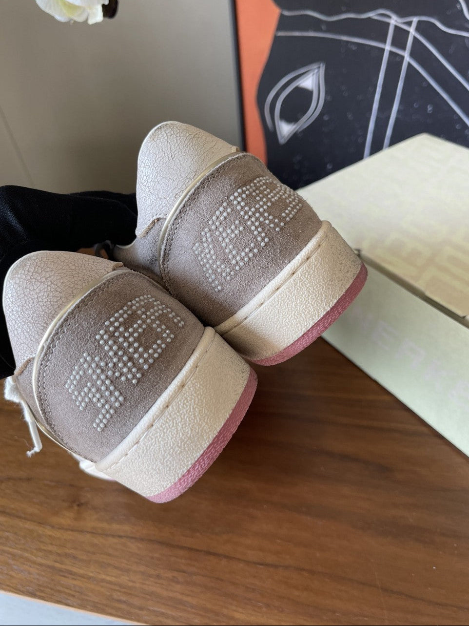 GDGS Ballstar Gold Star Velut Brown