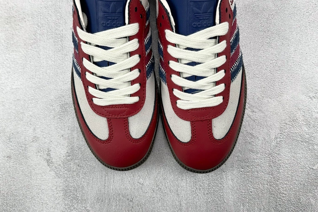 Samba Red Blue White