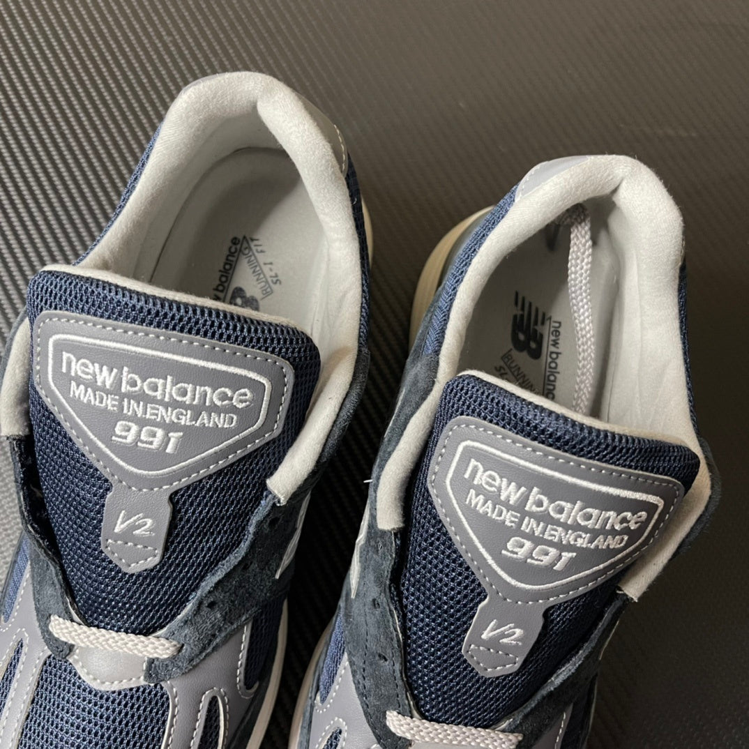 990 Navy Suede