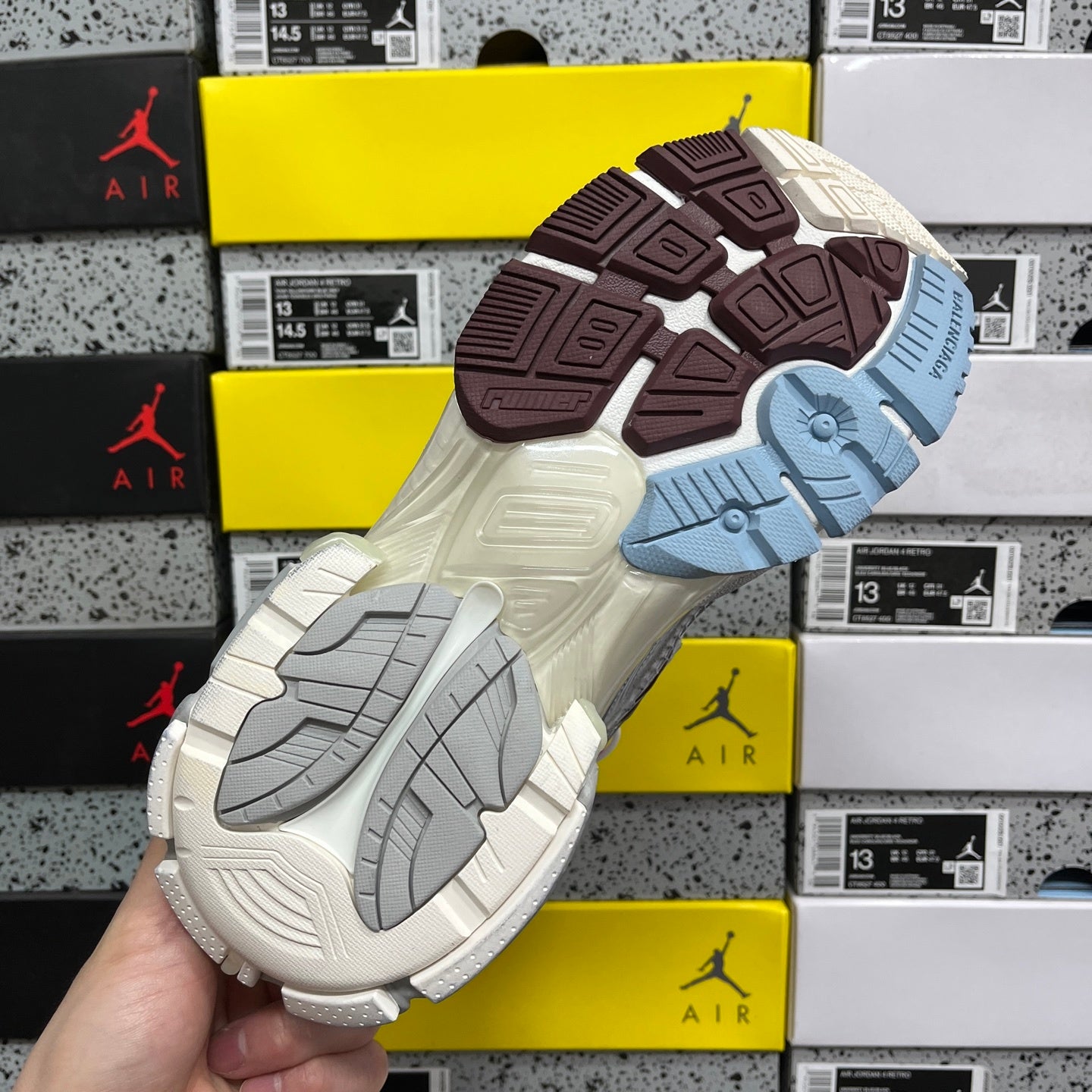 BLG Runner White/Pink/Blue