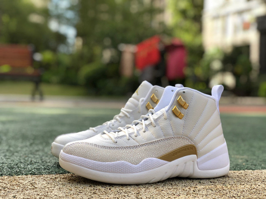 12 Retro OVO White