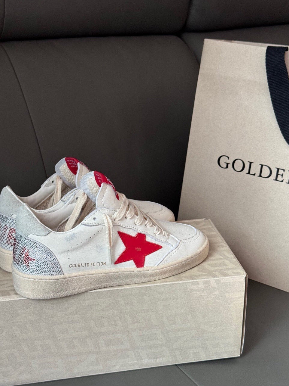 GDGS Ballstar Red Star White Shine