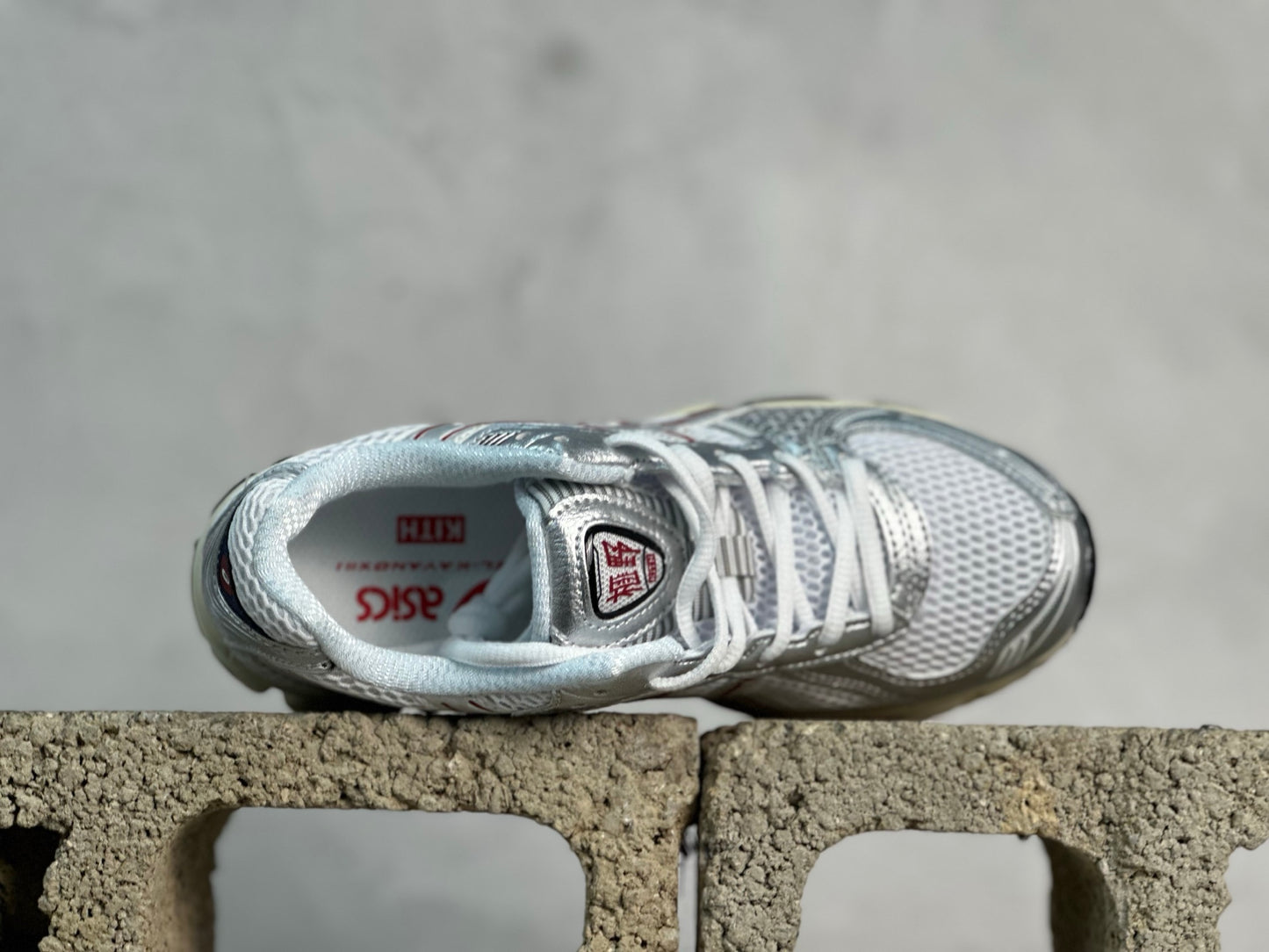 GEL-Kayano 12.1 Silver/Red