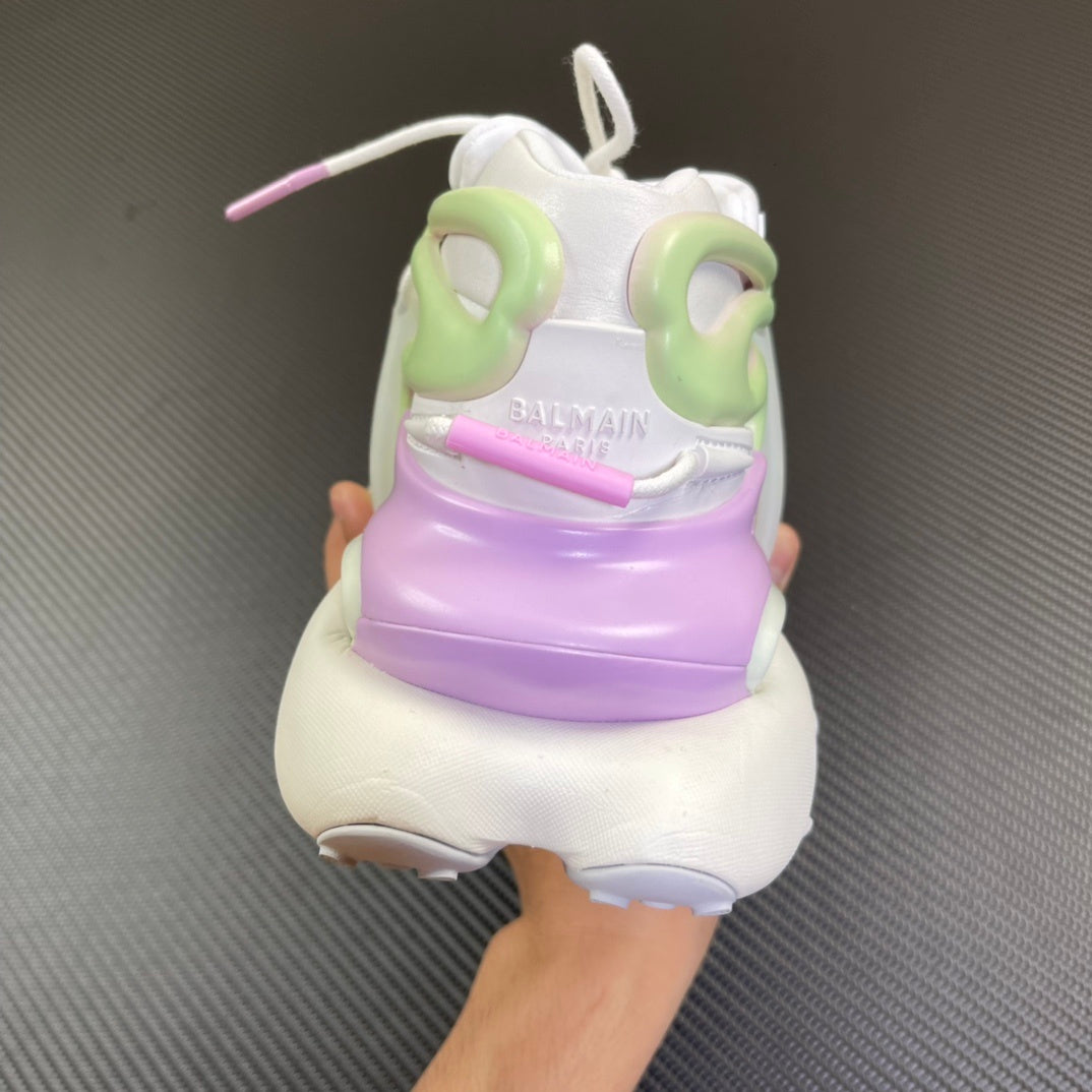 Balmain Unicorn White Pink Green