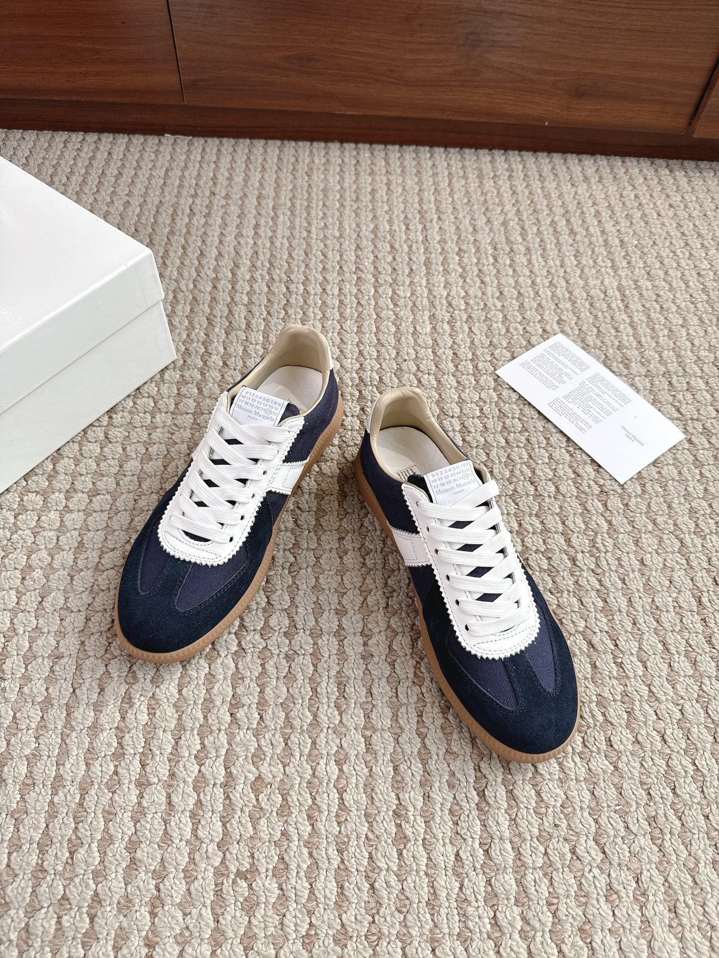 Maison Marine Blue White Strap