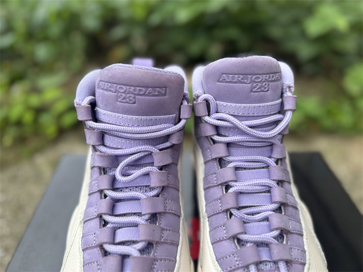 AJ10 White and Purple