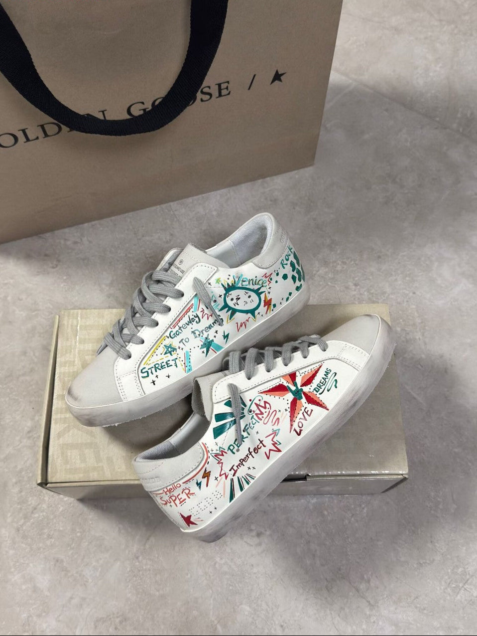 GDGS Superstar White Dreams