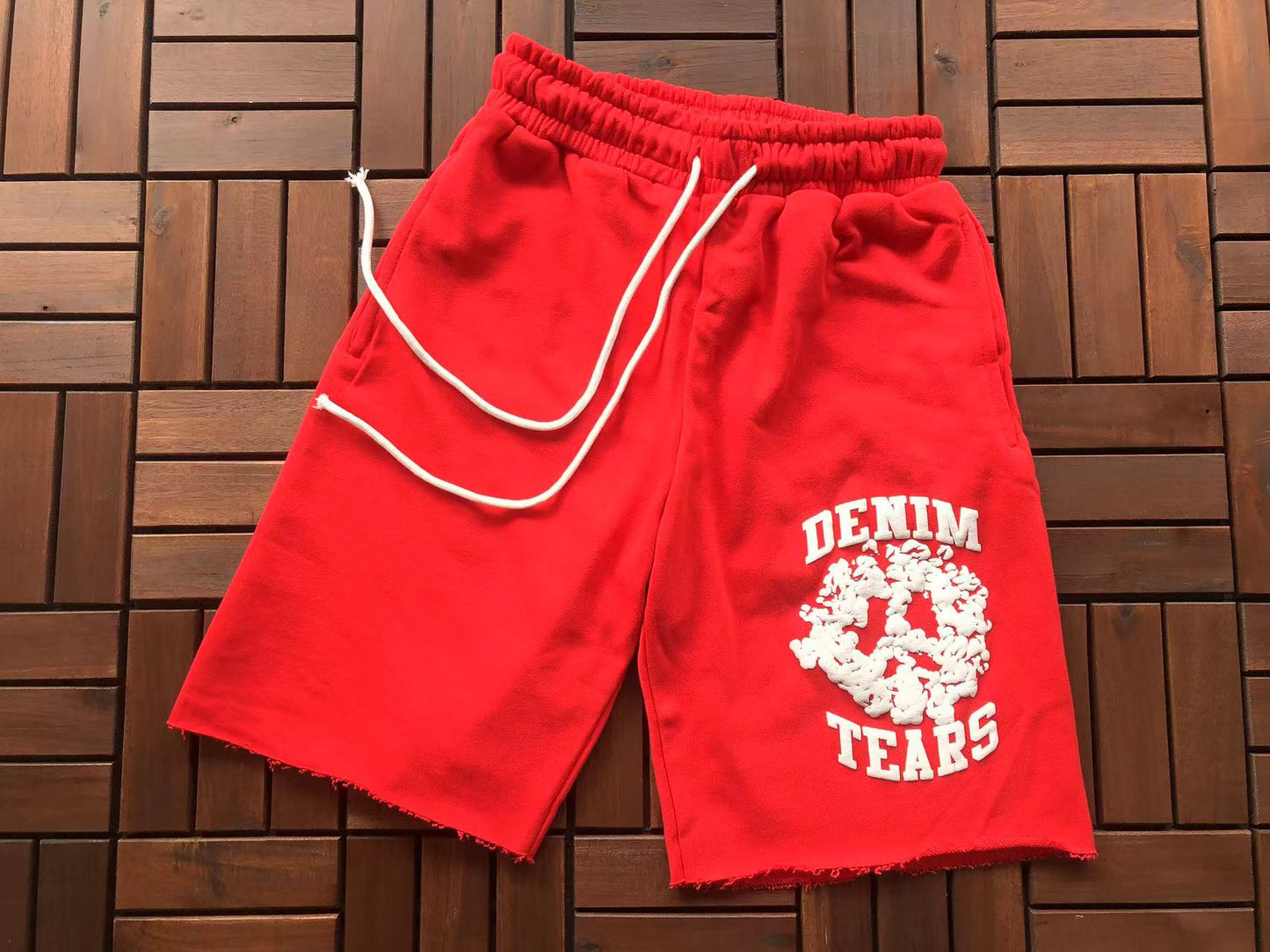 Denim T Calções