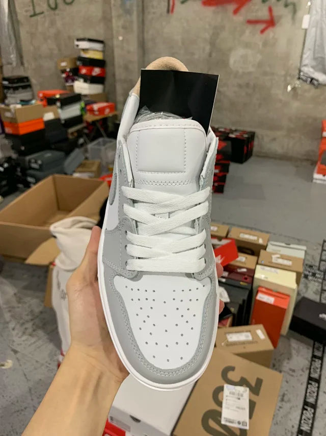 AJ1 Low Elevate Wolf Grey
