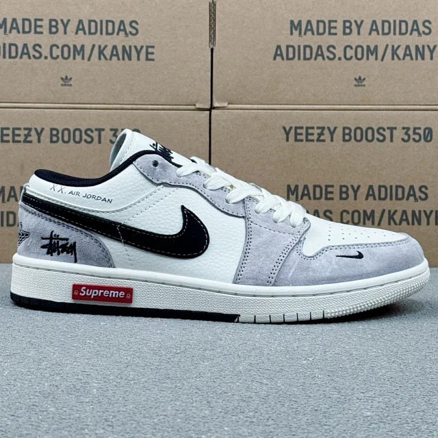 AJ1 Low x Stussy x Supreme