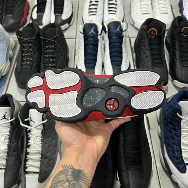 AJ13 White and Red