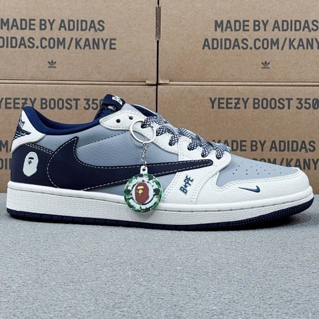 AJ1 Low x Blue Bape