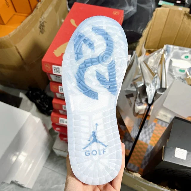 AJ1 Low Metallic Silver White