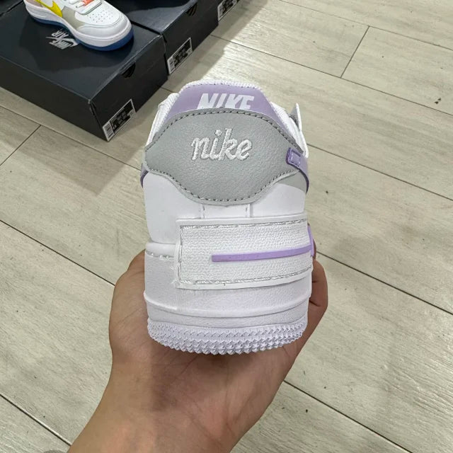AF1 Shadow Lilac Bloom White