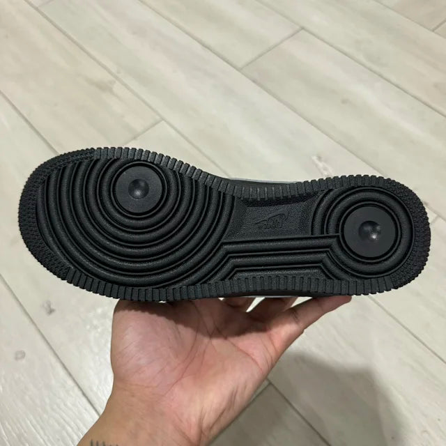 AF1 Black Metallic Silver