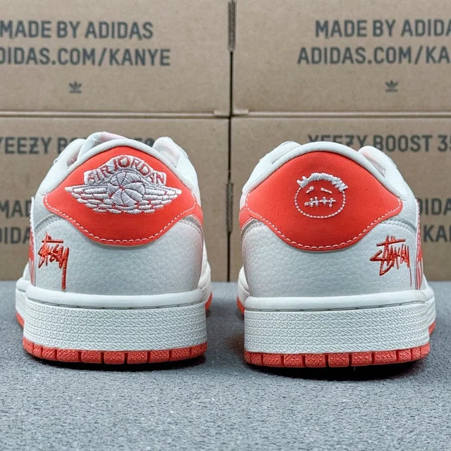 AJ1 Low x Stussy Orange