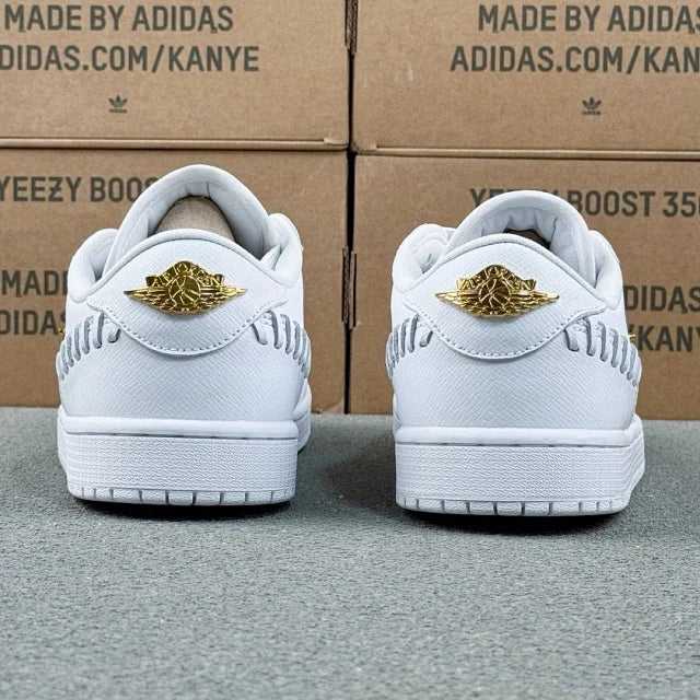 AJ1 Low Sail Metallic Gold