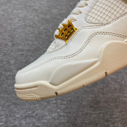 AJ4  Retro Metallic Gold
