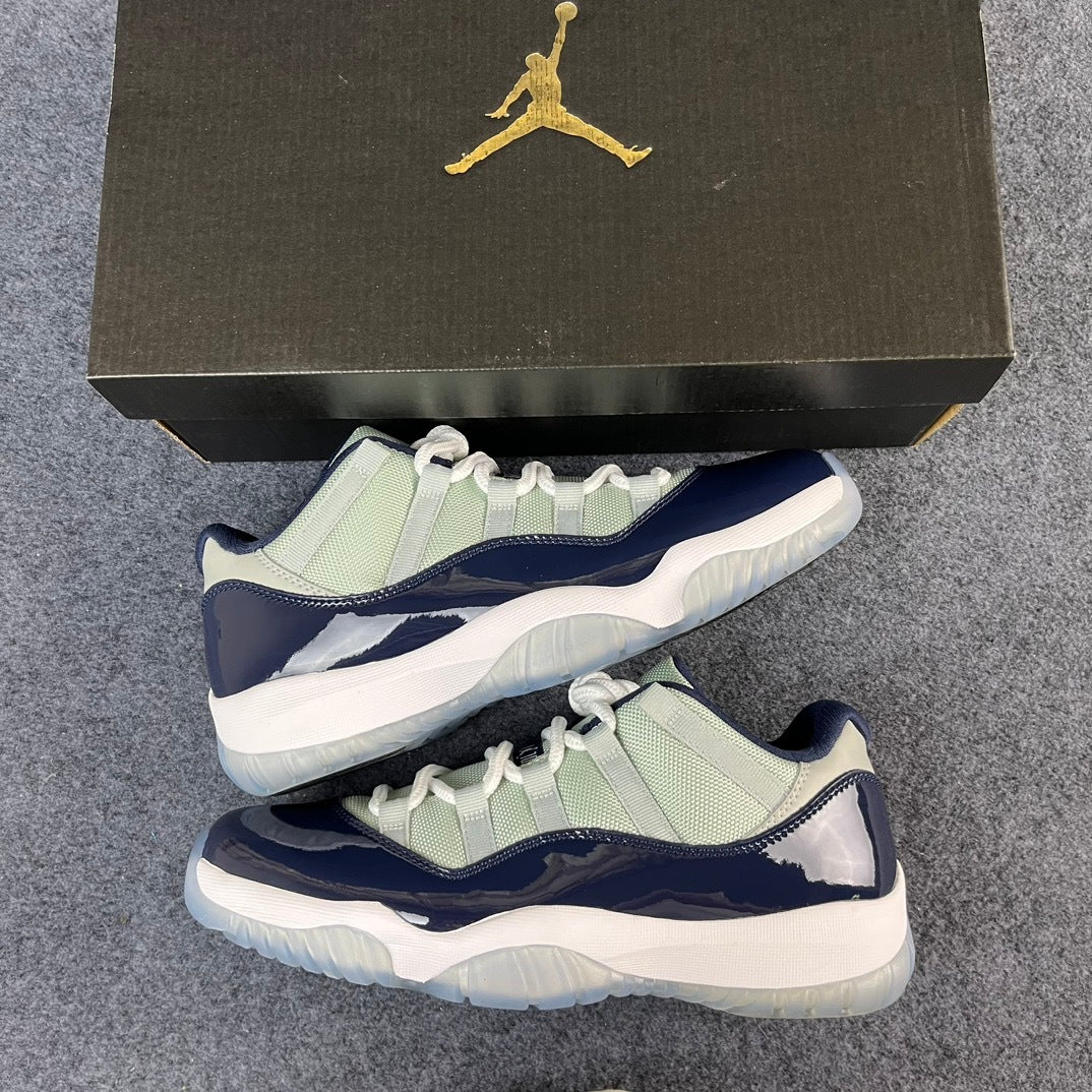 AJ11 Low Blue Navy