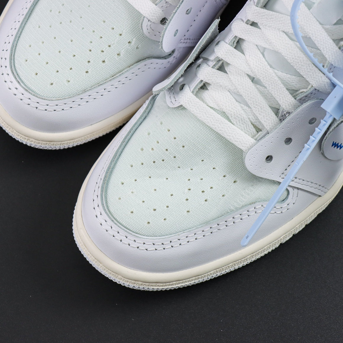 AJ1 High x Of-W White