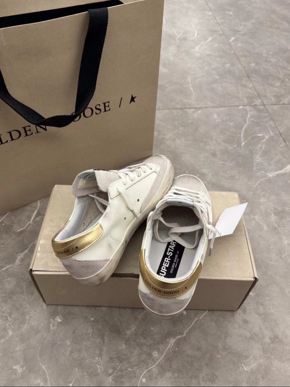 GDGS Superstar Golden Era Grey White Fog