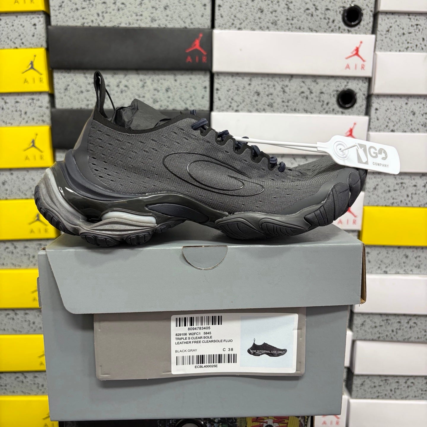 BLG Anatomic Runner Grey/Black