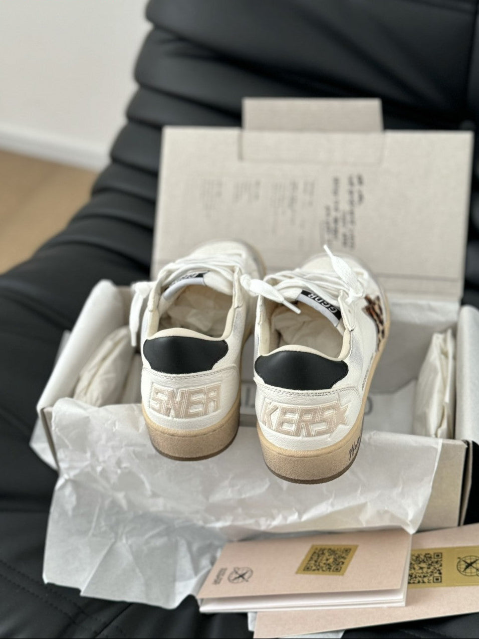 GDGS Ballstar Leopard Gum Sole
