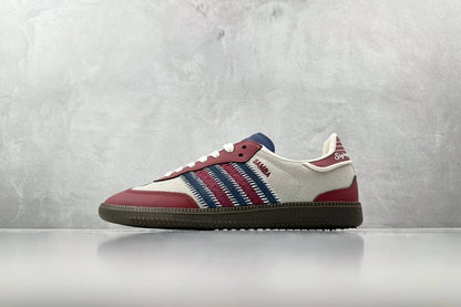 Samba Red Blue White