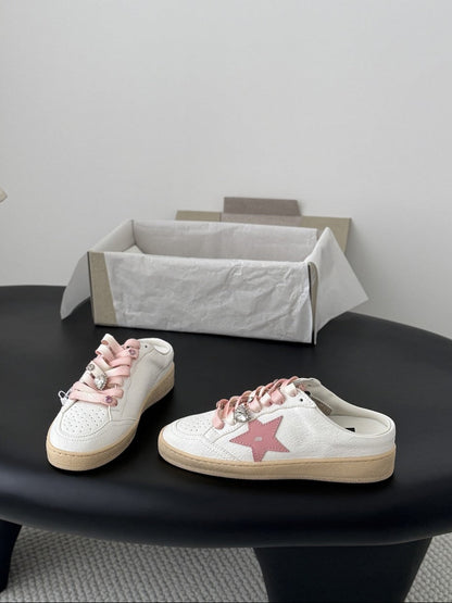 GDGS Super-Star Sabot Pink Star Gum Sole