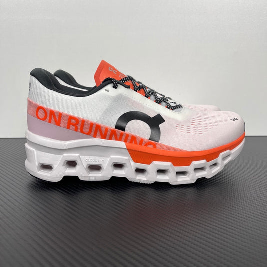 Cloudmonster 2 White Orange