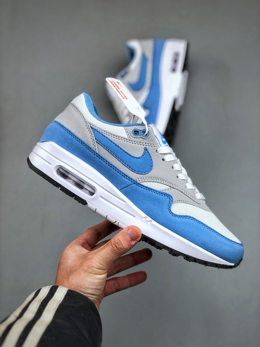 Air Max 1 White University Blue