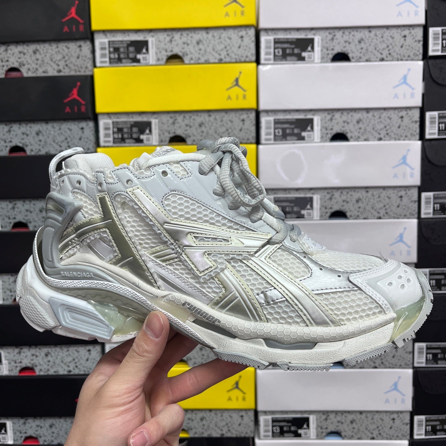 BLG Runner 7.0 White/Grey Mix
